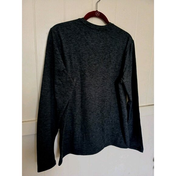 Rugged Elements Durable Utility Long Sleeve Pullover Shirt Mens S Gray Heather - Picture 6 of 11